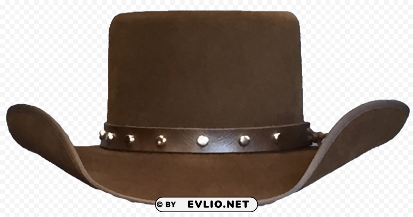 cowboy hat PNG with transparent overlay