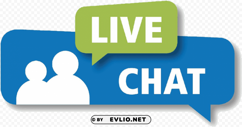 live chat PNG design elements