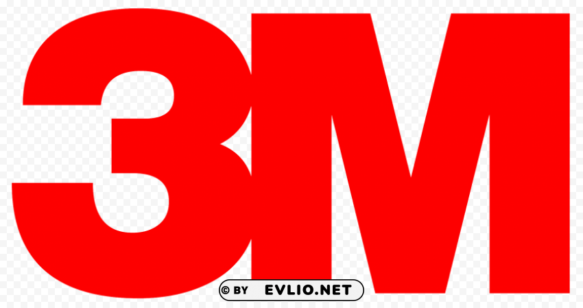 3m logo PNG Isolated Design Element with Clarity