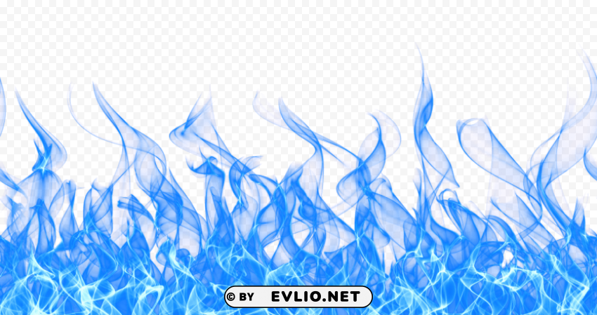 blue fire flame Isolated Artwork in HighResolution PNG