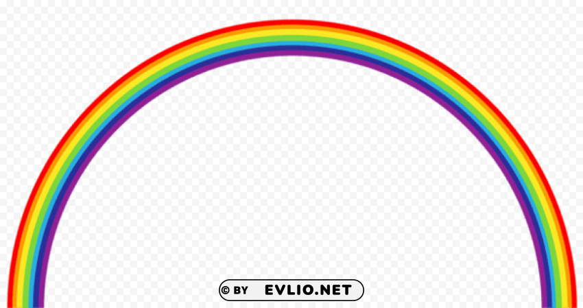 Rainbow Transparent PNG Isolated Element With Clarity