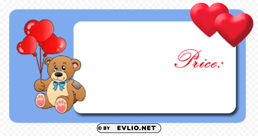 valentines frame blue PNG pics with alpha channel