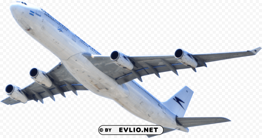 airplane Isolated Character in Transparent PNG Format