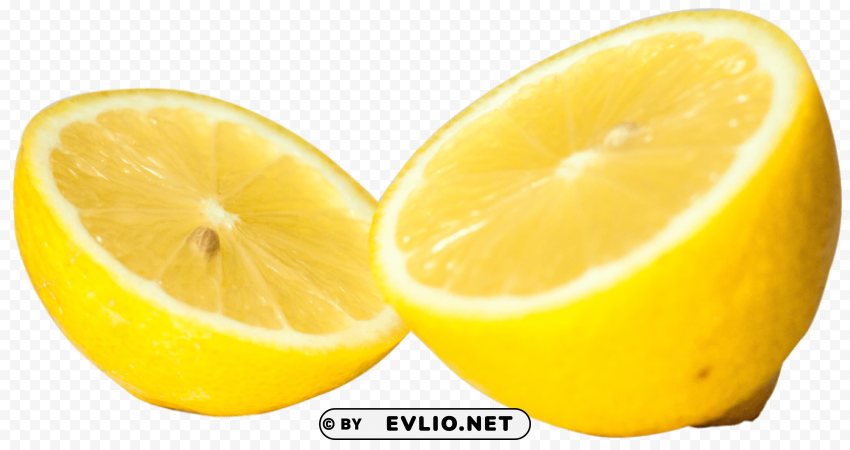lemon cut half PNG clear images