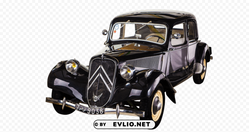citroen traction Clean Background Isolated PNG Art