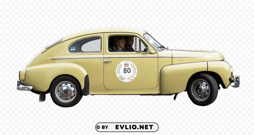 Transparent PNG image Of oldtimer 3 doors Isolated Item with Transparent PNG Background - Image ID 33ab3aa9