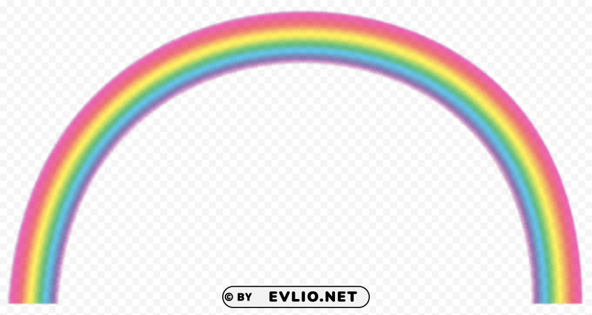 Rainbow PNG Image With Isolated Graphic