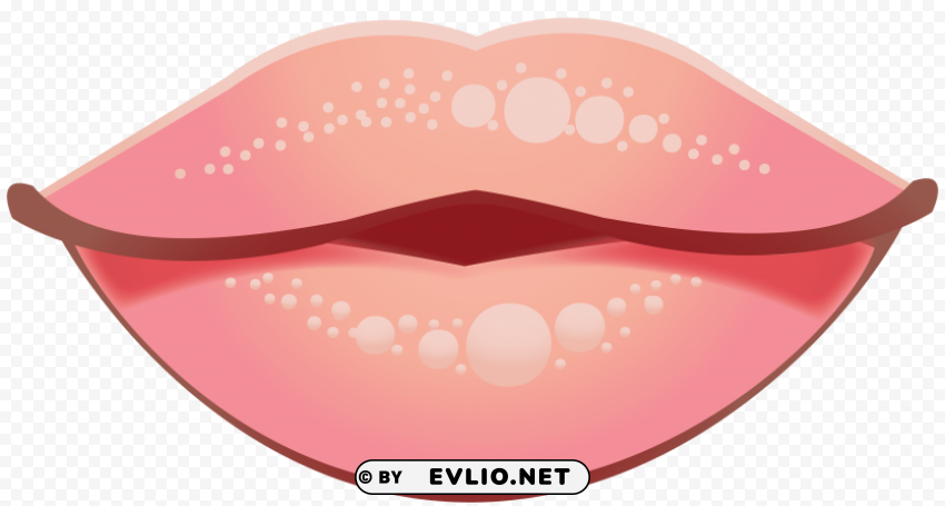 lips Transparent Cutout PNG Isolated Element
