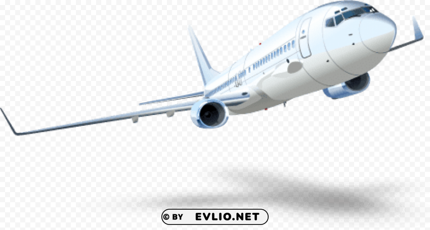 taking off plane Transparent PNG Object with Isolation