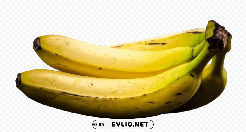 Banana PNG images with transparent space