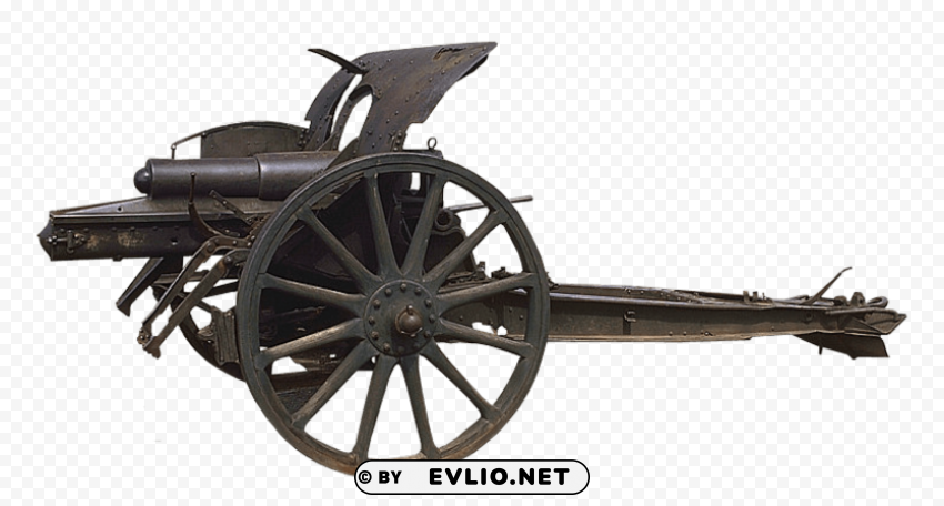 Cannon Transparent PNG Object Isolation