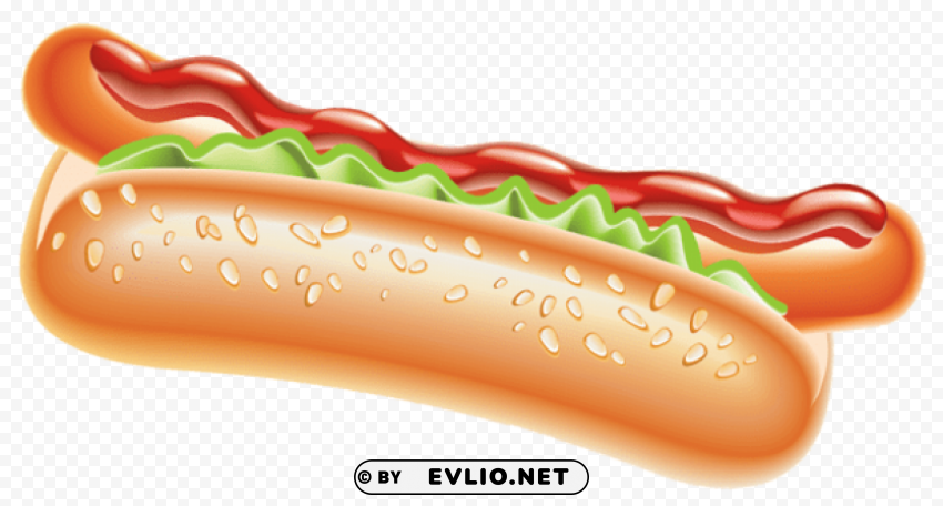 hot dog Clear PNG