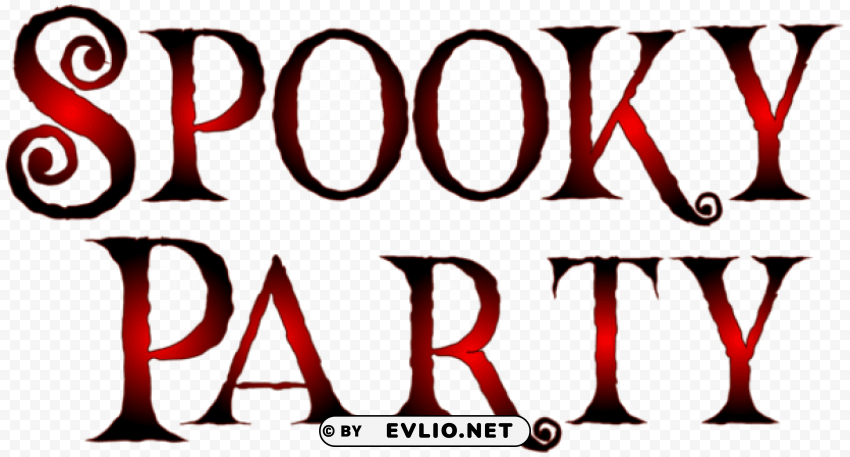 spooky party Free PNG transparent images