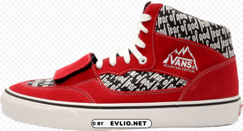 vans mountain edition fear of god 2017 mens sneakers PNG Graphic Isolated on Transparent Background