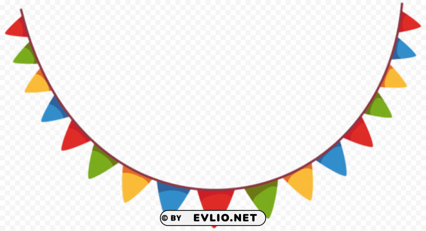 party streamer decorationpicture Clean Background Isolated PNG Graphic