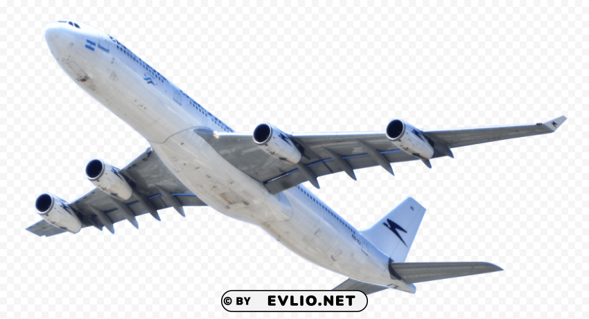 Passenger Airplane HighResolution Isolated PNG with Transparency