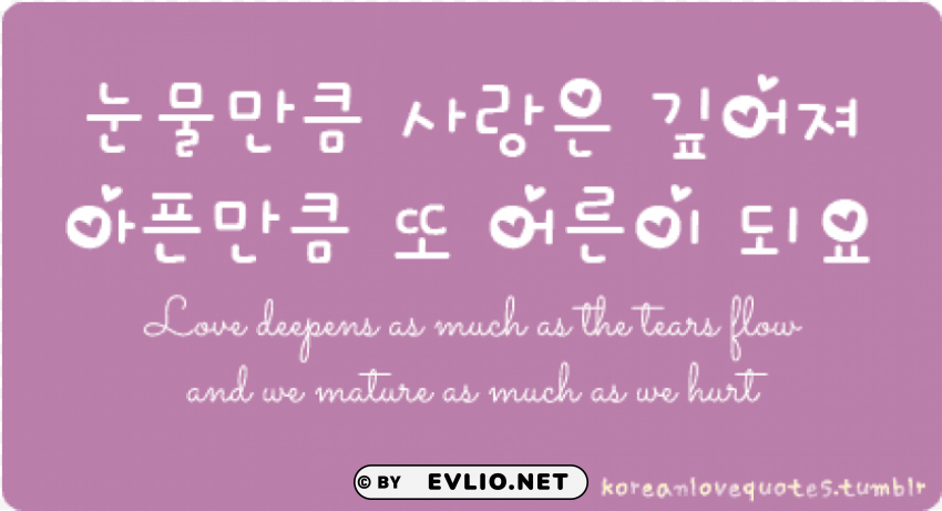 quotes in korean about love Transparent PNG Isolated Subject PNG transparent with Clear Background ID d9e95a61