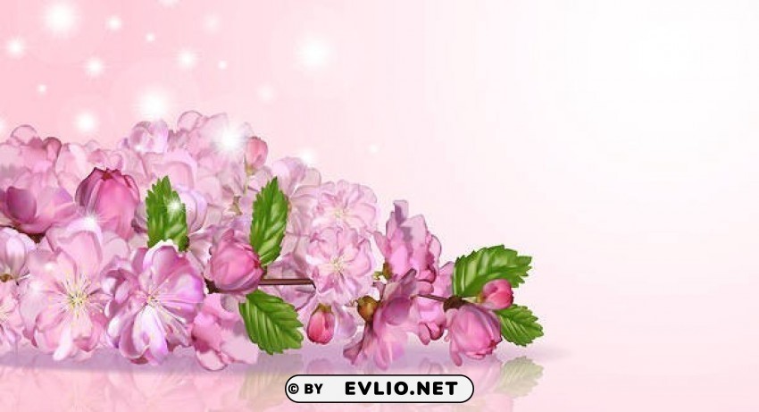 spring floral Free PNG images with transparent layers compilation