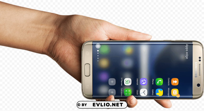 man holding samsung phone PNG transparent stock images