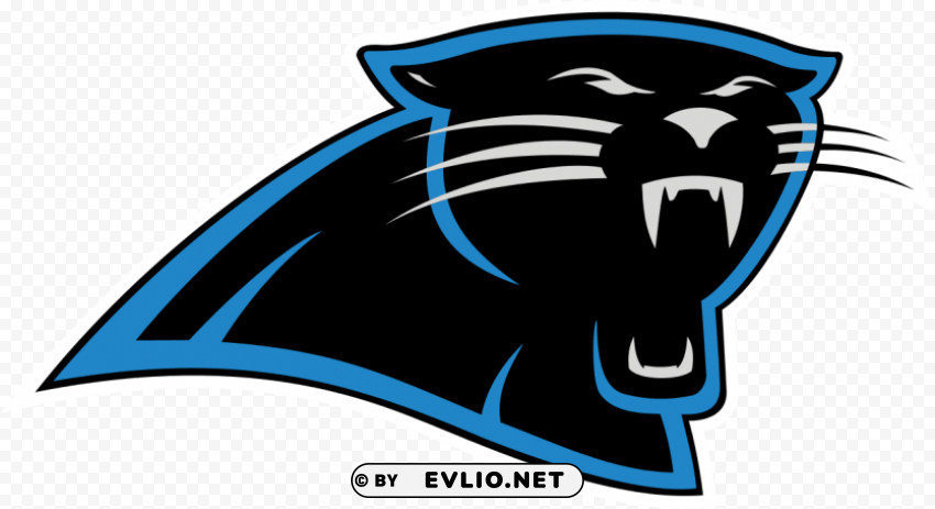 carolina panthers logo Isolated Object with Transparent Background in PNG