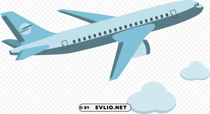 cartoon plane PNG images for editing