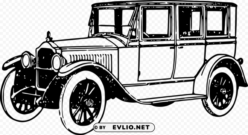 old car PNG Image with Isolated Element