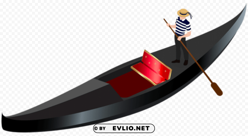 venetian gondola transparent Free PNG images with alpha channel variety