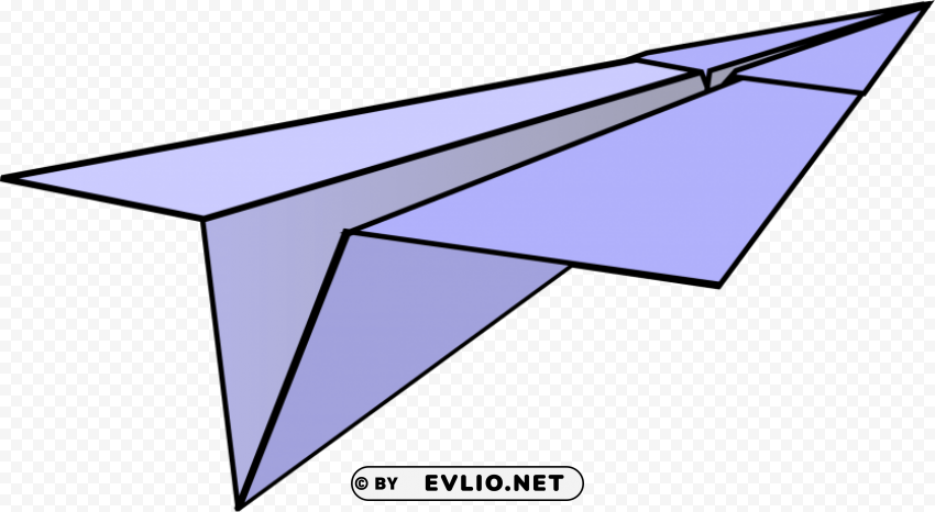 Paper Plane PNG Image With Transparent Cutout