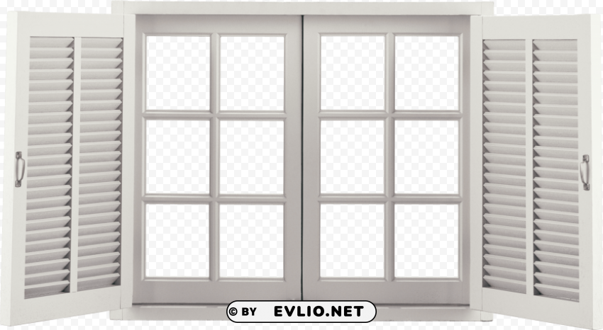 window PNG Image Isolated with Transparency