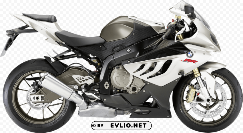 bmw s 1000 rr Isolated Artwork on Clear Transparent PNG
