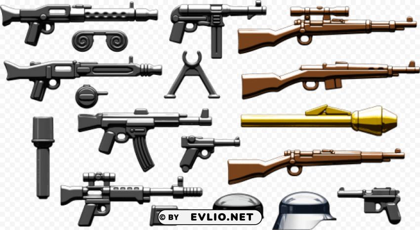 brickarms german weapons packs PNG images with no background free download