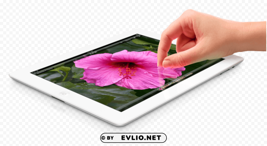 touch tablet Isolated Subject with Transparent PNG