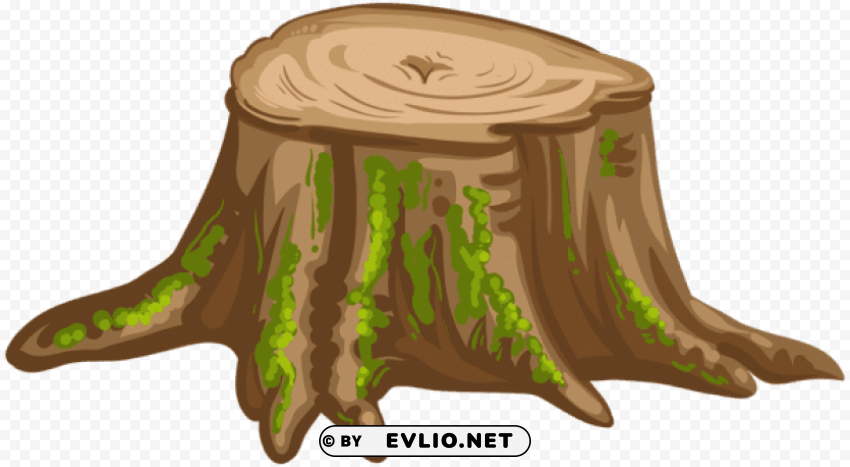 tree stump PNG files with clear background collection