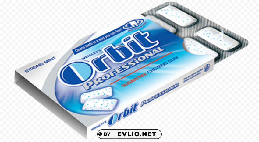 chewing gum free Transparent PNG images bulk package
