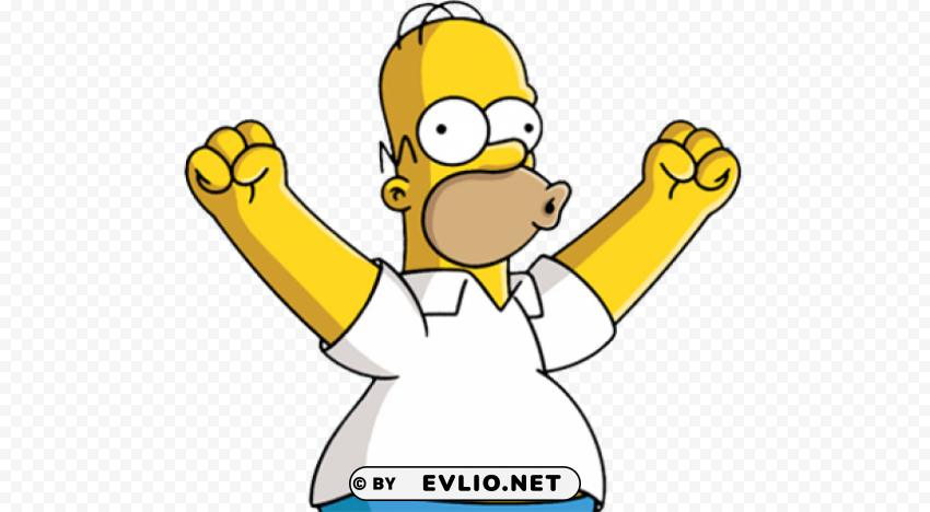 homero Clear Background PNG Isolated Graphic Design