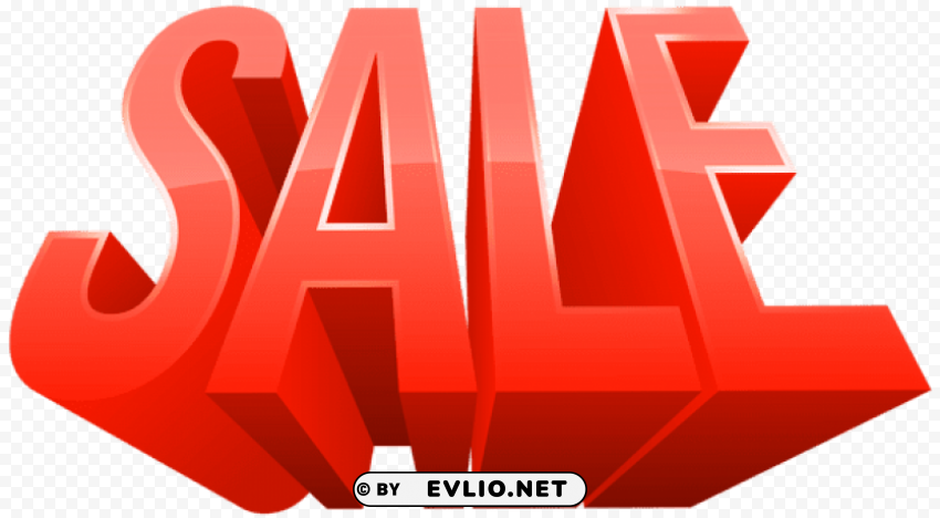 sale Isolated Subject with Clear Transparent PNG