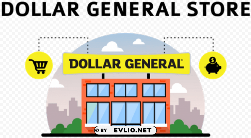 dollar general Transparent PNG Isolated Object