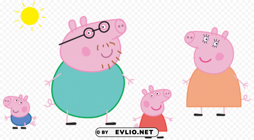 peppa pig family logo PNG transparent photos extensive collection