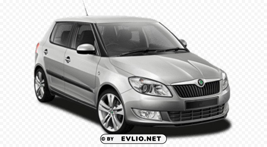 skoda fabia Isolated Character in Transparent PNG Format