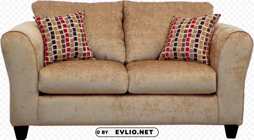 sofa PNG transparent graphics for projects