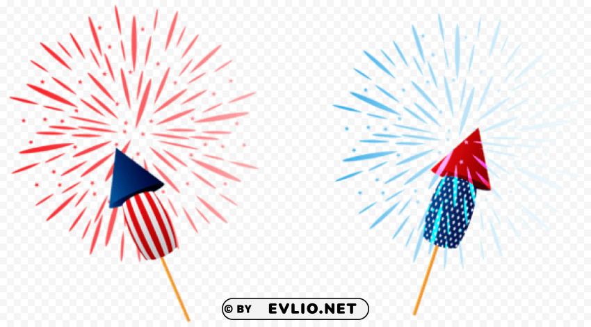 sparklers Transparent Cutout PNG Graphic Isolation