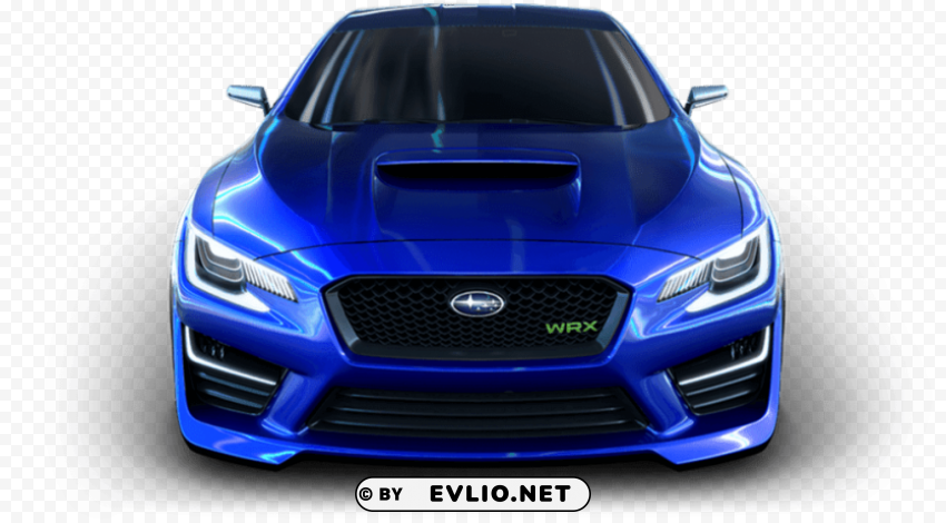 subaru wrx front Isolated Element in HighResolution Transparent PNG