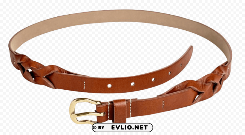 belt PNG Image Isolated on Clear Backdrop