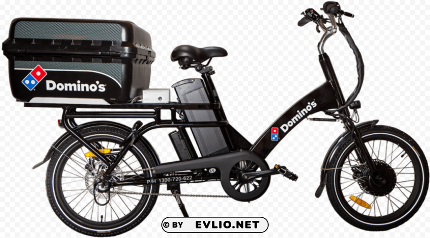 electric bike for delivery Transparent Background PNG Isolated Character