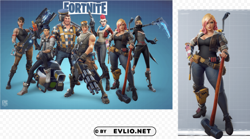 fortnite poster Transparent PNG images pack PNG transparent with Clear Background ID 365dd902