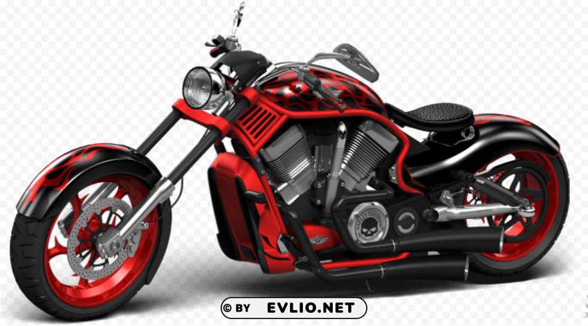 harley davidson bike Isolated PNG Image with Transparent Background