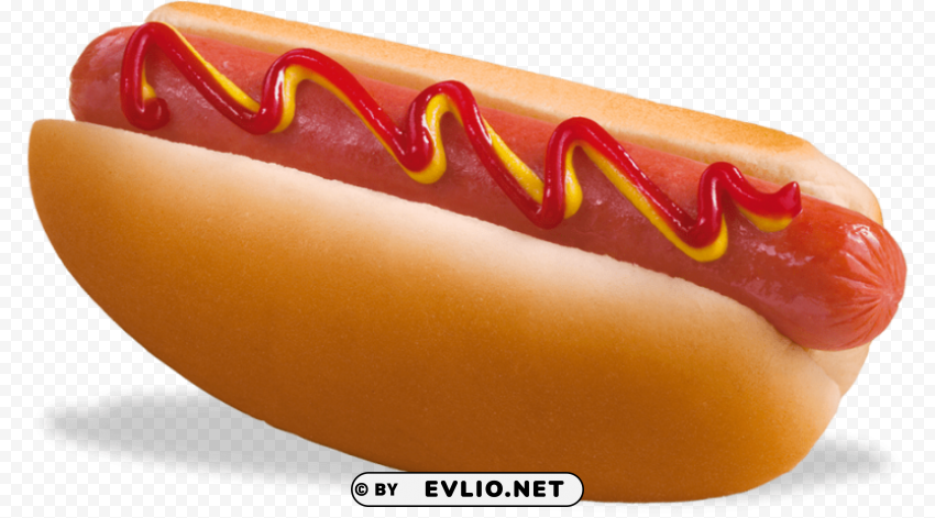 hot dog Clean Background Isolated PNG Design PNG images with transparent backgrounds - Image ID 7af47347