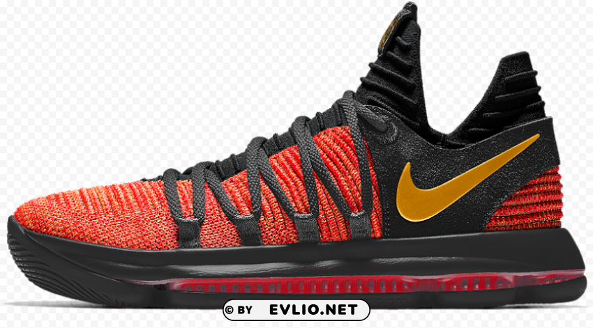 Kd 10 Nike Id Isolated Artwork In Transparent PNG Format