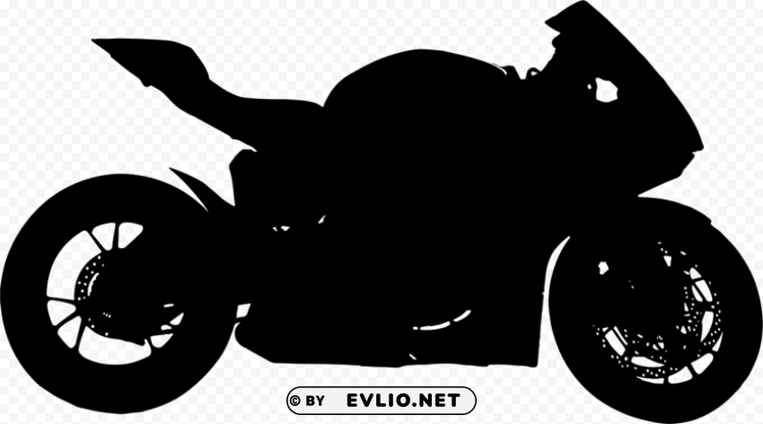 motorcycle silhouette PNG clipart