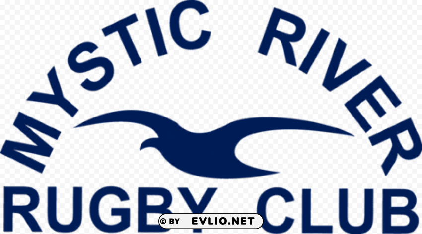 mystic river rugby logo Transparent PNG Isolated Object with Detail